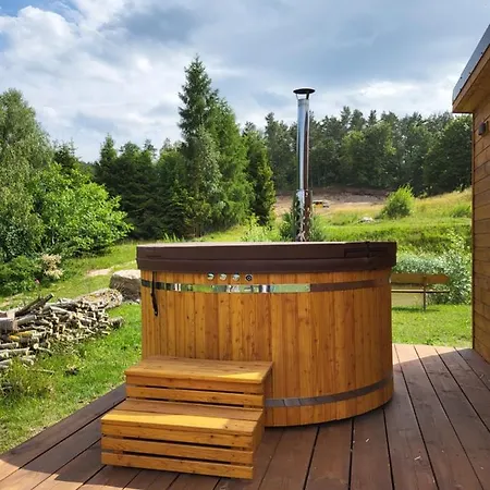 Jaskowe Wzgorze Domki Na Wynajem, Balia - Sauna, Szymbark Domek Nr 1 *