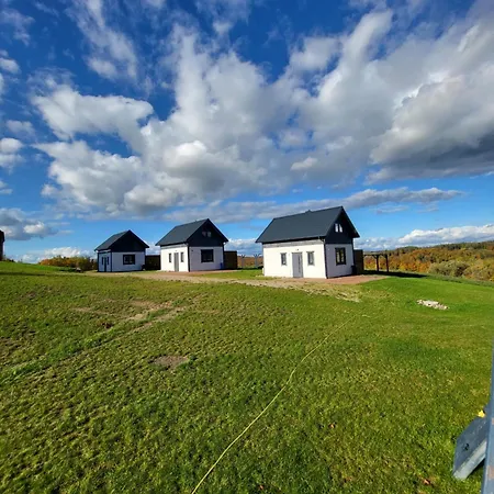 Jaskowe Wzgorze Kameralny Z Pieknym Widokiem Na Jezioro Ostrzyckie, Balia - Sauna - Kominek, Nr 1 Vila Szymbark (Pomerania)